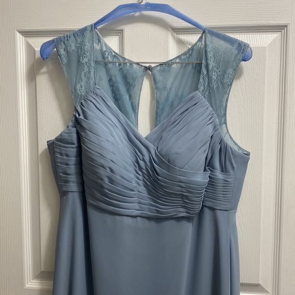 Dusty Blue bridesmaid dress - Picture 2 of 6